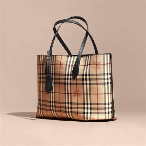 Burberry tote bag black